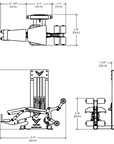 Victory Fitness Leg Extension/Leg Curl