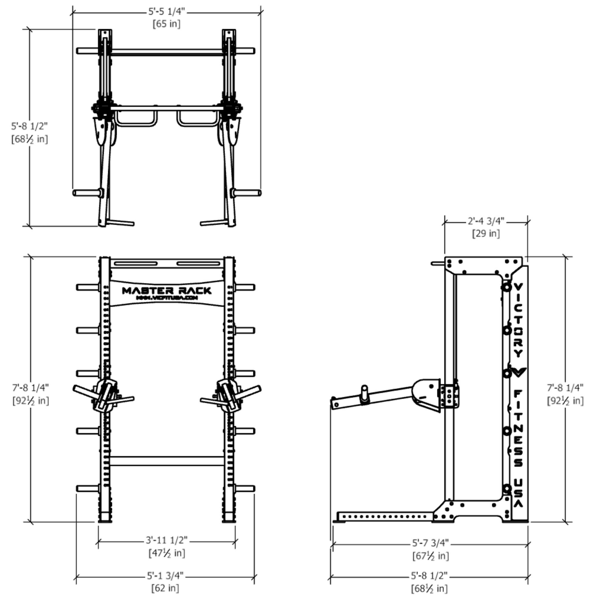 Victory Fitness Master Rack